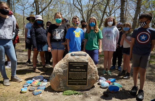 Black History MV: African American American Heritage Trail The Nameless Trail West Tisbury Martha's Vineyard Public Charter School