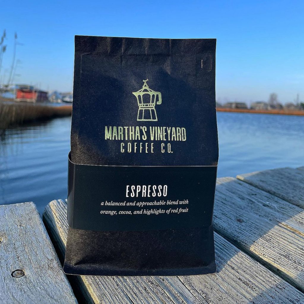 Martha's Vineyard Coffee Company
Small batch
Espresso
Roasted on Marthas vineyard
Coffee
Made on Martha's vineyard