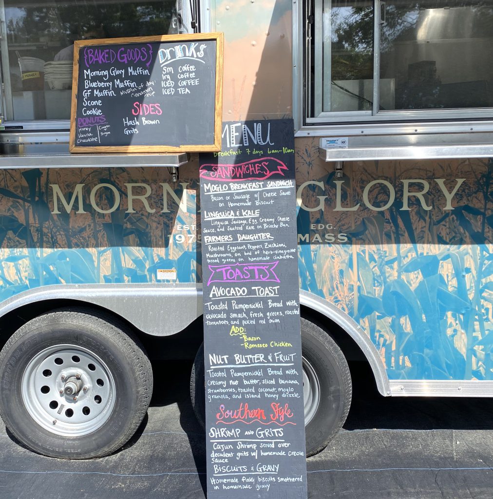 Morning Glory Farm Food Truck 
Morning Glory Farm 
Visit Edgartown
Food Truck