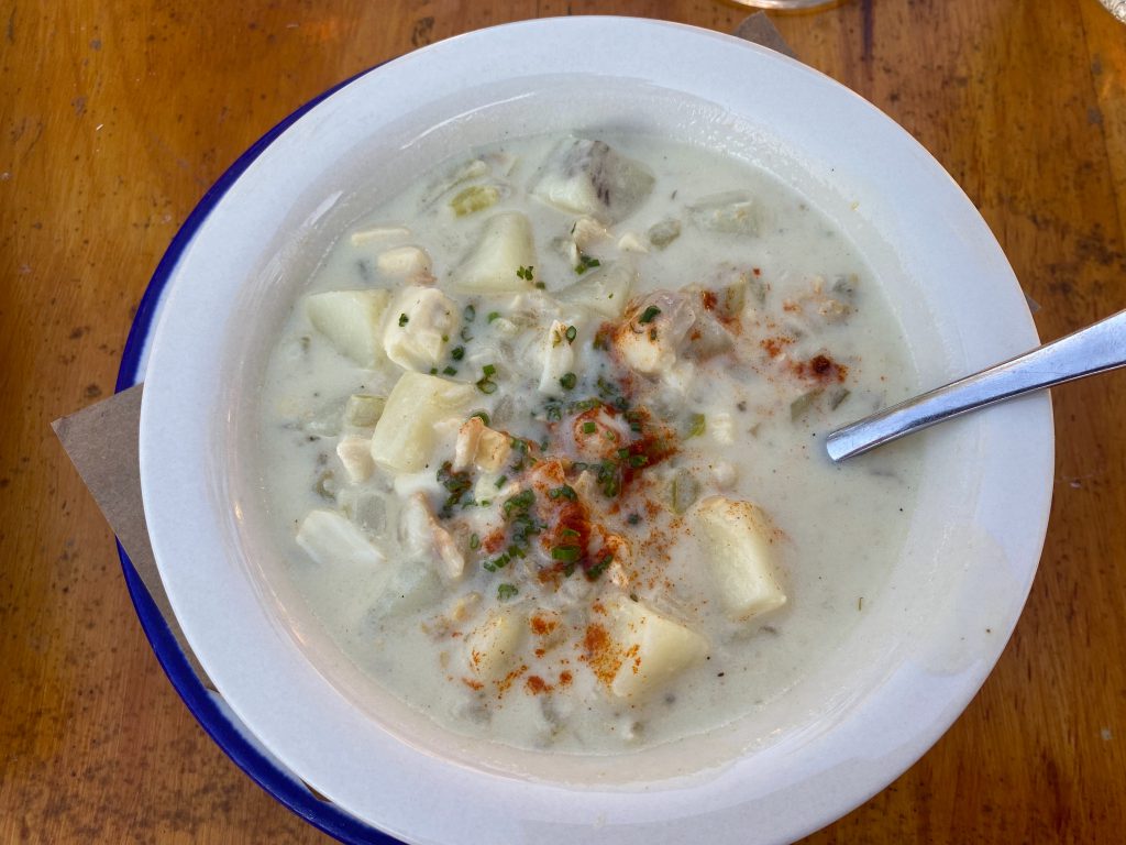 The Homeport Restaurant And Bar In Menemsha Reopens On Martha's Vineyard Bass And Clam Chowder
Seth Woods
Martha's Vineyard 
Indoor Dining
Outdoor Dining 
Chowder