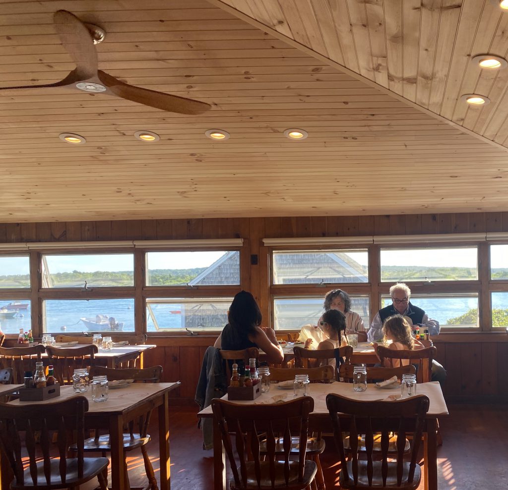 The Homeport Restaurant And Oyster Bar In Menemsha Reopens On Martha's Vineyard Vineyard
Menemsha
Seth Woods
Martha's Vineyard 
Indoor Dining
Outdoor Dining 