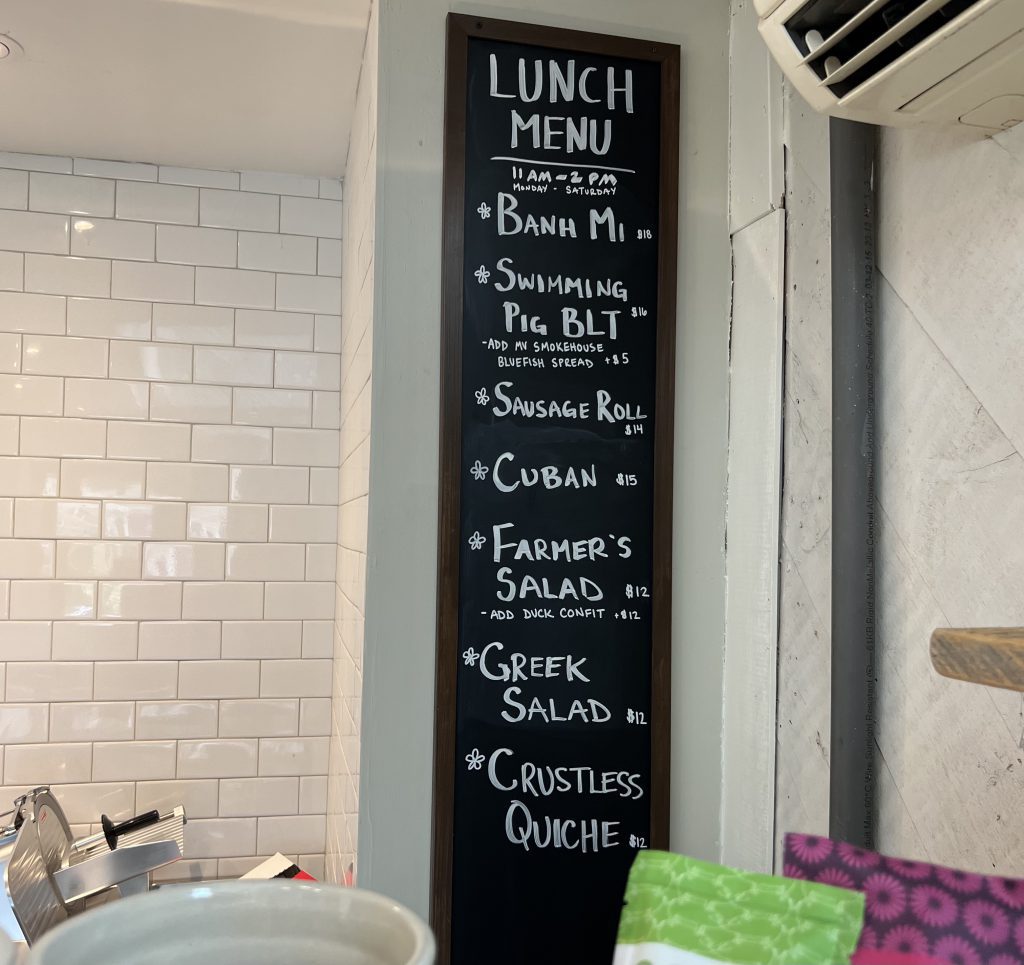 The Larder
Vineyard Haven
Butchery
Provisions
Sandwiches
Lunch
Eat Local
Shop Local
Martha's Vineyard 