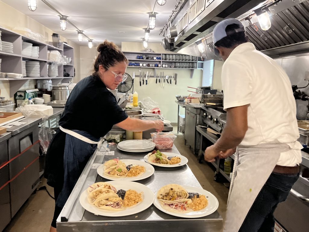 Chef Jenny DeVivo
Taco Night 
Chefs life
The Beach Plum Inn
