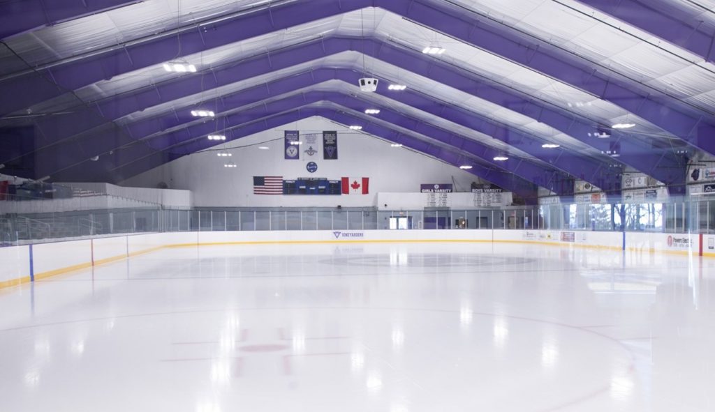 Martha's Vineyard In The Snow: Winter Sports and Nature Walks YMCA Ice Arena on Martha's Vineyard