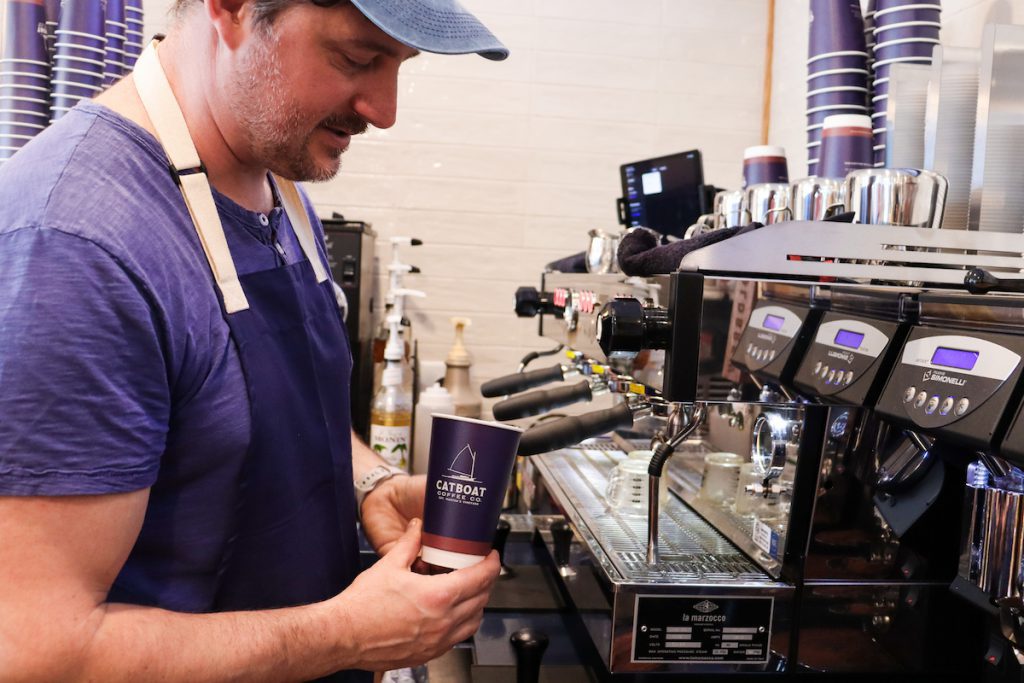 Catboat Coffee Drops Anchor in Vineyard Haven - The Company's History