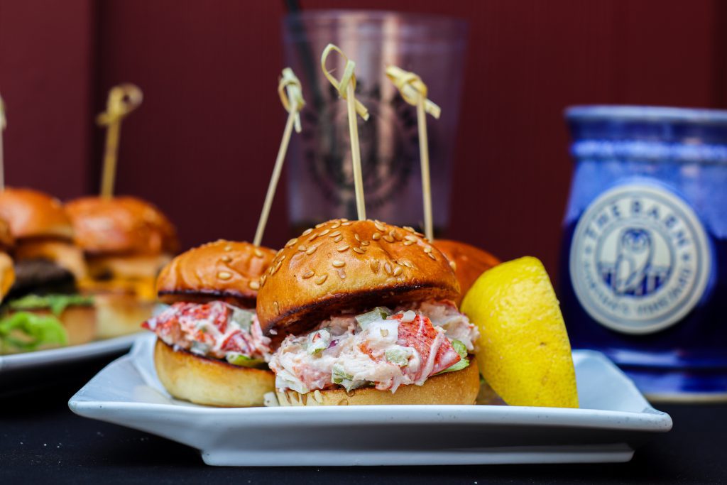 Where to Eat Lobster Rolls on Martha's Vineyard The Barn, Bowl, Bistro Lobster Roll Sliders Oak Bluffs