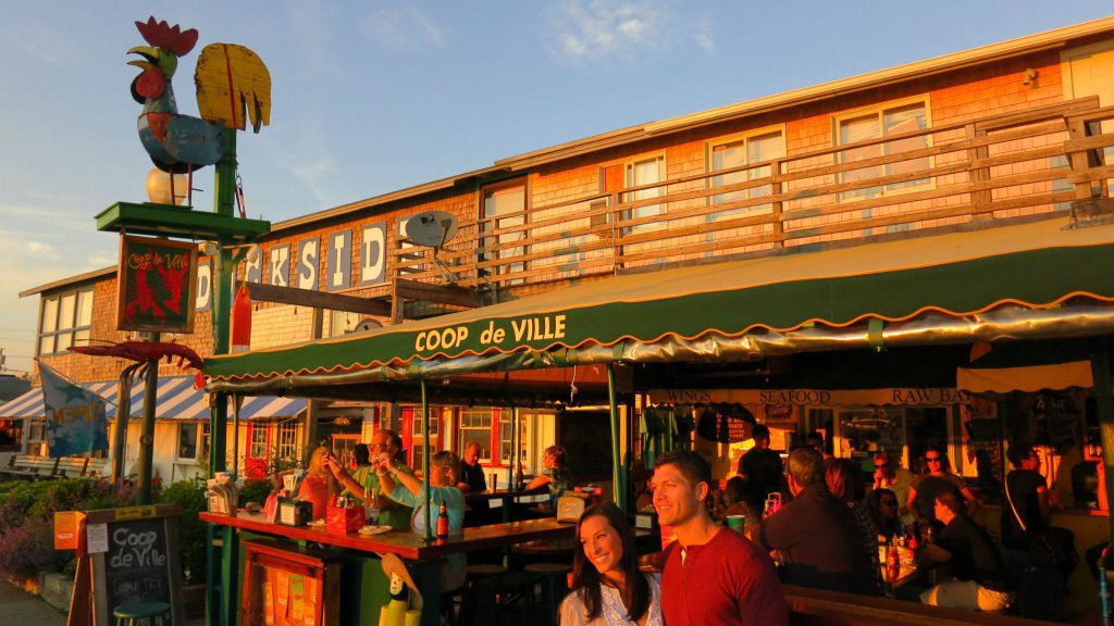 Top Outdoor Dining Spots on Martha's Vineyard Coop deVillage Oak Bluffs Harbor